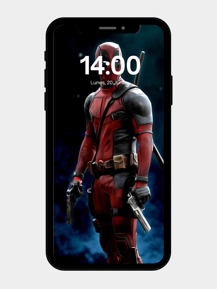 "Deadpool Wade Wilson Superhero Poster Wallpaper – 4K Android" product image (1)