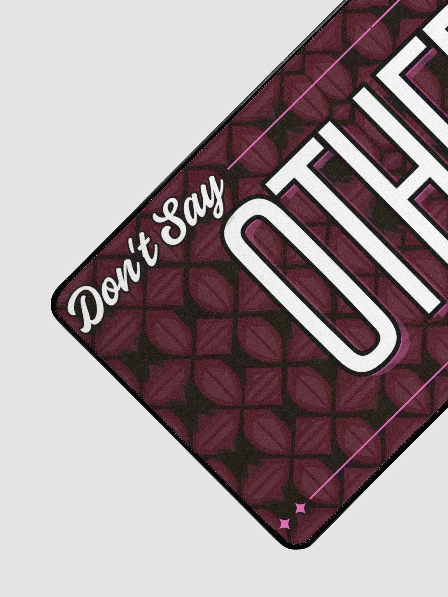 Don't Say Other Words Deskmat product image (3)