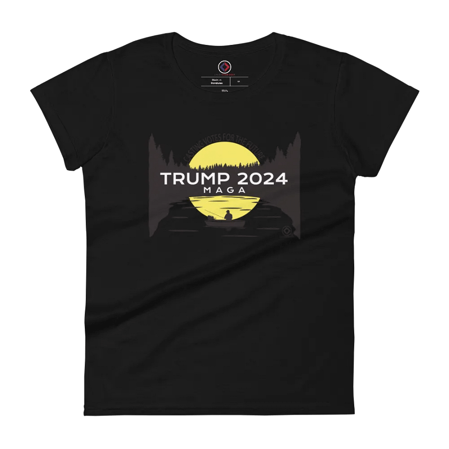 Trump 2024 Fishing Sunset Women's T-Shirt product image (12)