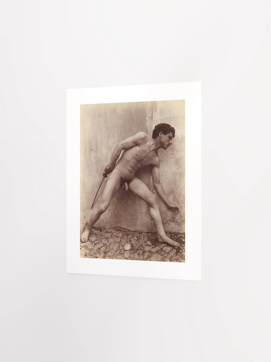 Uomo Nudo Con Katana by Wilhelm von Gloeden (c. 1890) - Print product image (2)