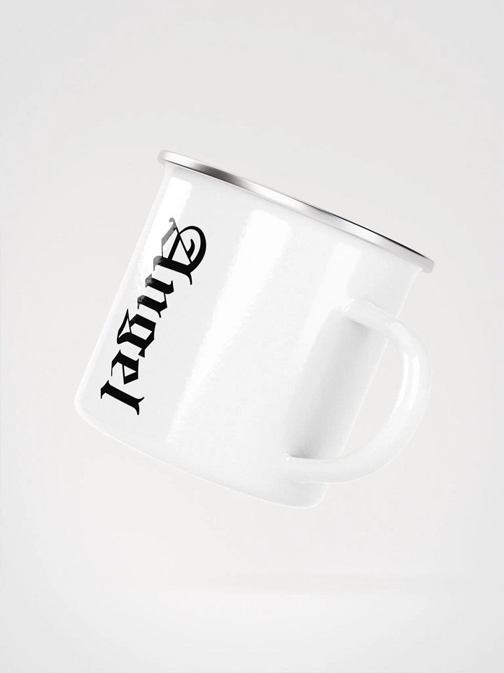 Creation of Chaos Enamel Mug - Black Print product image (2)