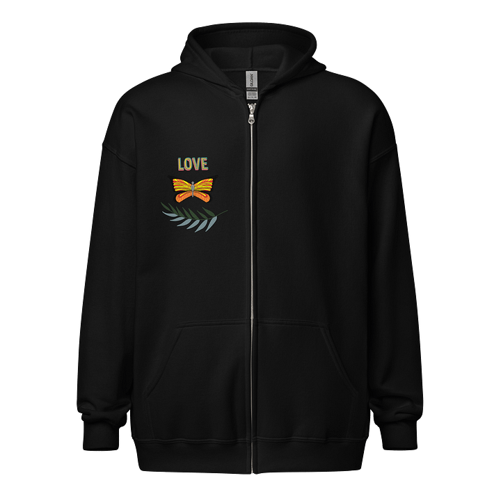 Butterfly Love Zip Hoodie product image (1)