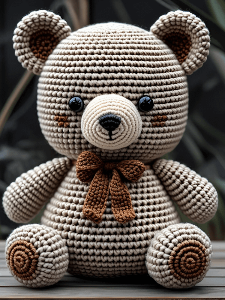 Crochet Cuddles: Easy Amigurumi Bear Pattern for Beginners (PDF Guide) product image (3)