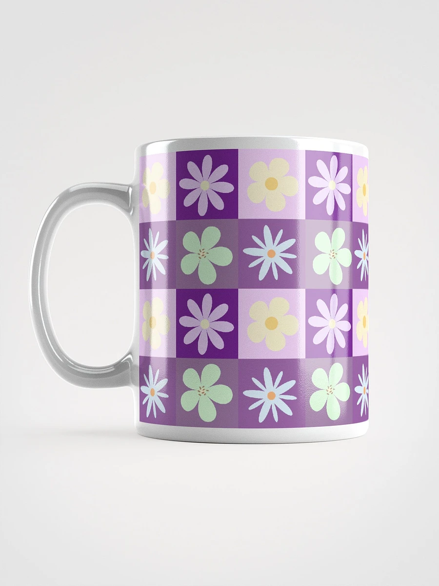 Mauve Floral Pattern Mug product image (7)