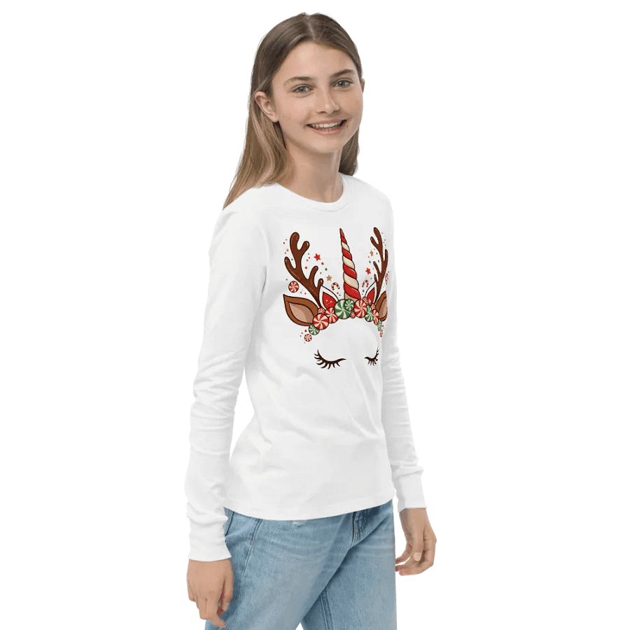 Candyland Antler Unicorn White product image (4)