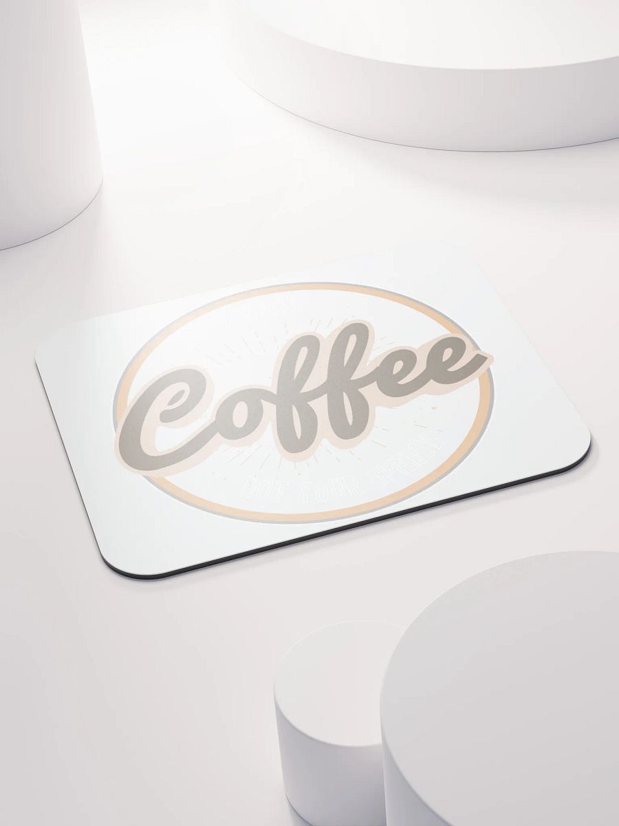 Coffee Circle Mouse Pad product image (4)