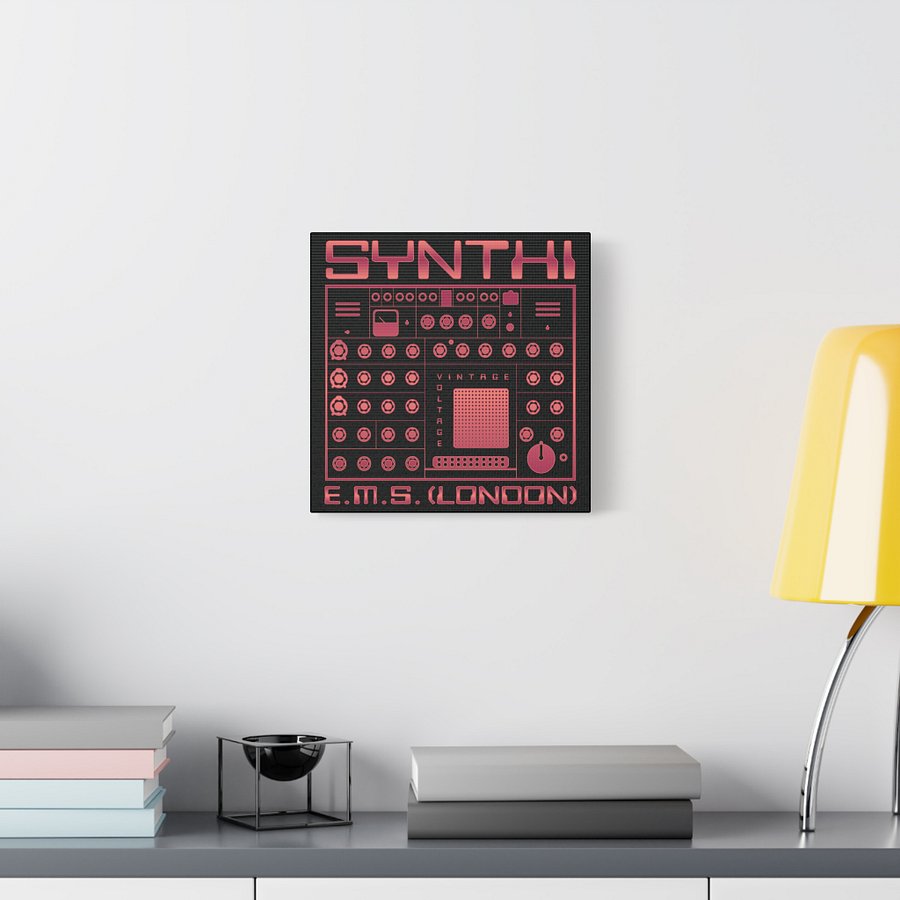 EMS Synthi - Canvas Artwork (Electronic Music Studios London Synthi AKS VCS3) by Vintage Voltage product image (8)