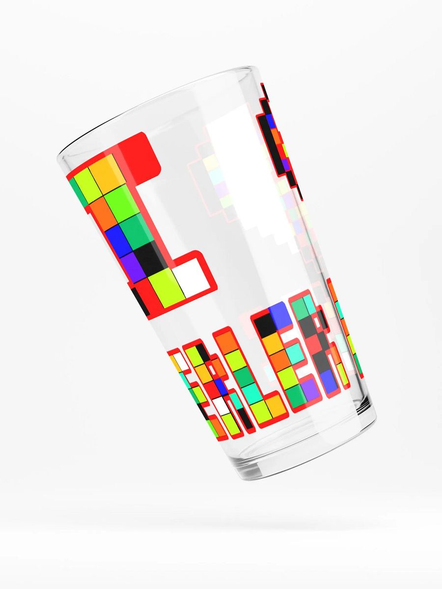 I Heart Perler Bead Glass product image (4)