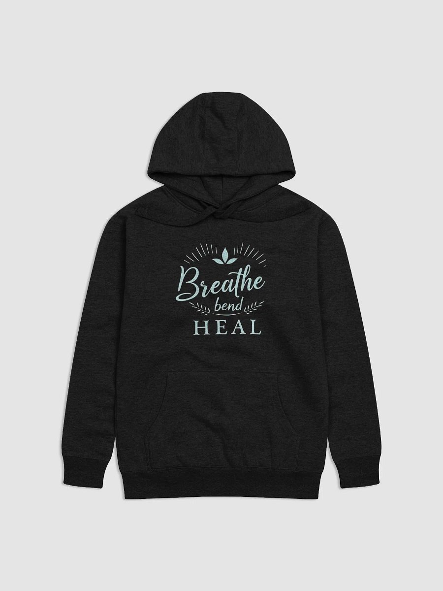 Breathe, Bend, Heal Hoodie – Empower Your Mind and Body with Yoga and Mental Health Awareness product image (1)