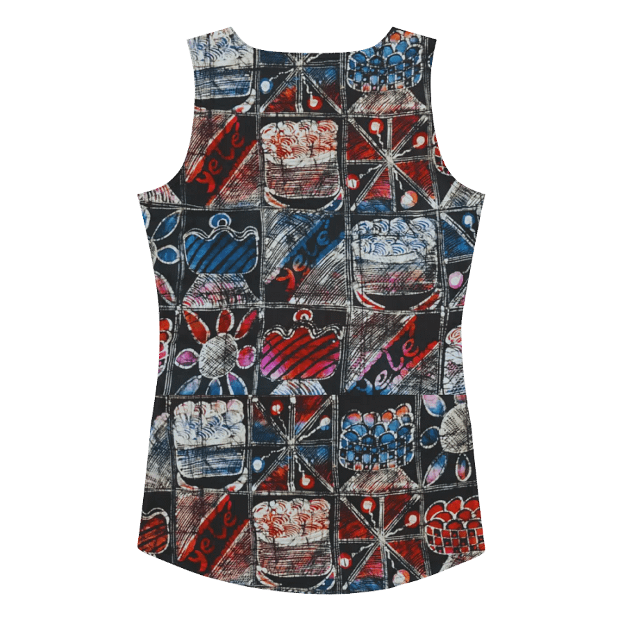 Festivity Print Adire Women's Tank Top product image (2)