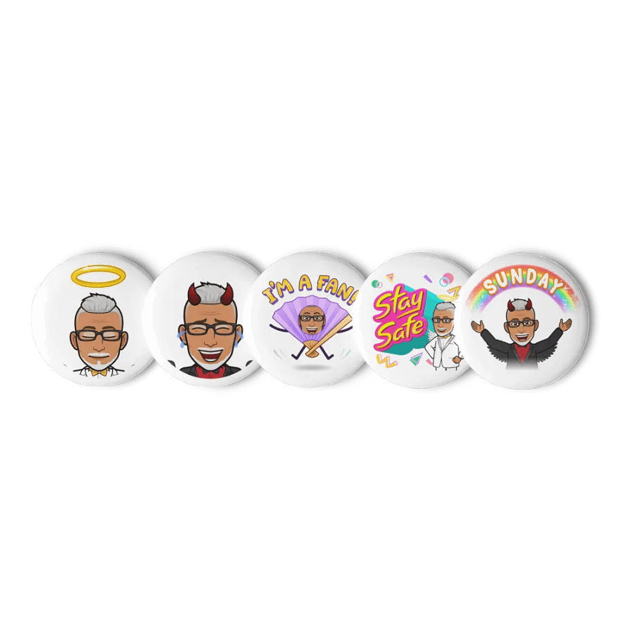 Ethereal Elder Pin Buttons Set product image (1)