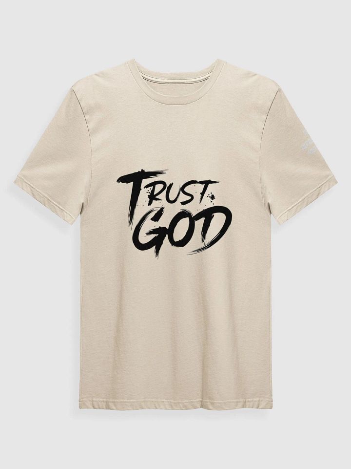 Trust God Black Supersoft T-Shirt product image (15)