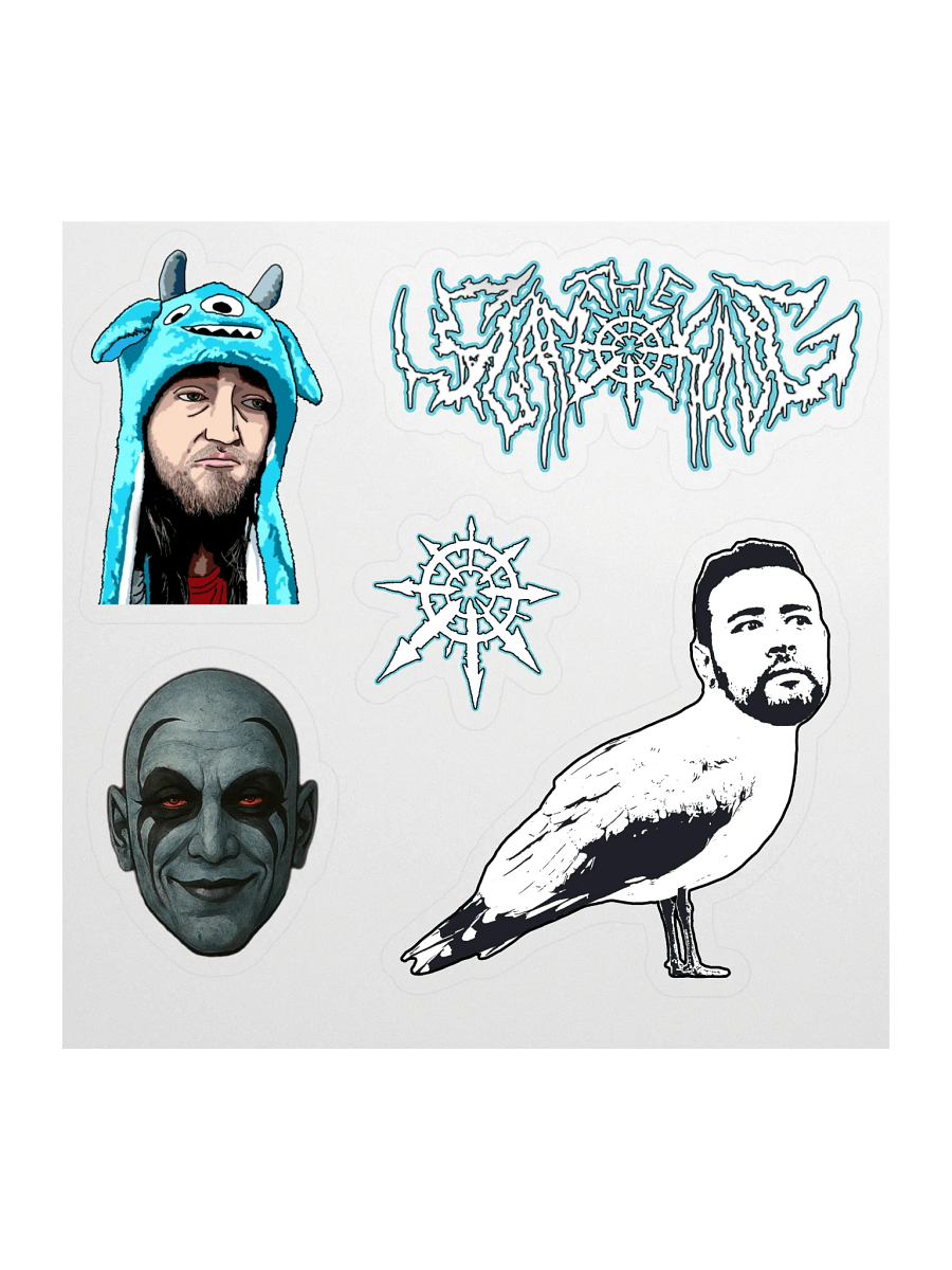 The Slam King Sticker Pack 1 product image (1)