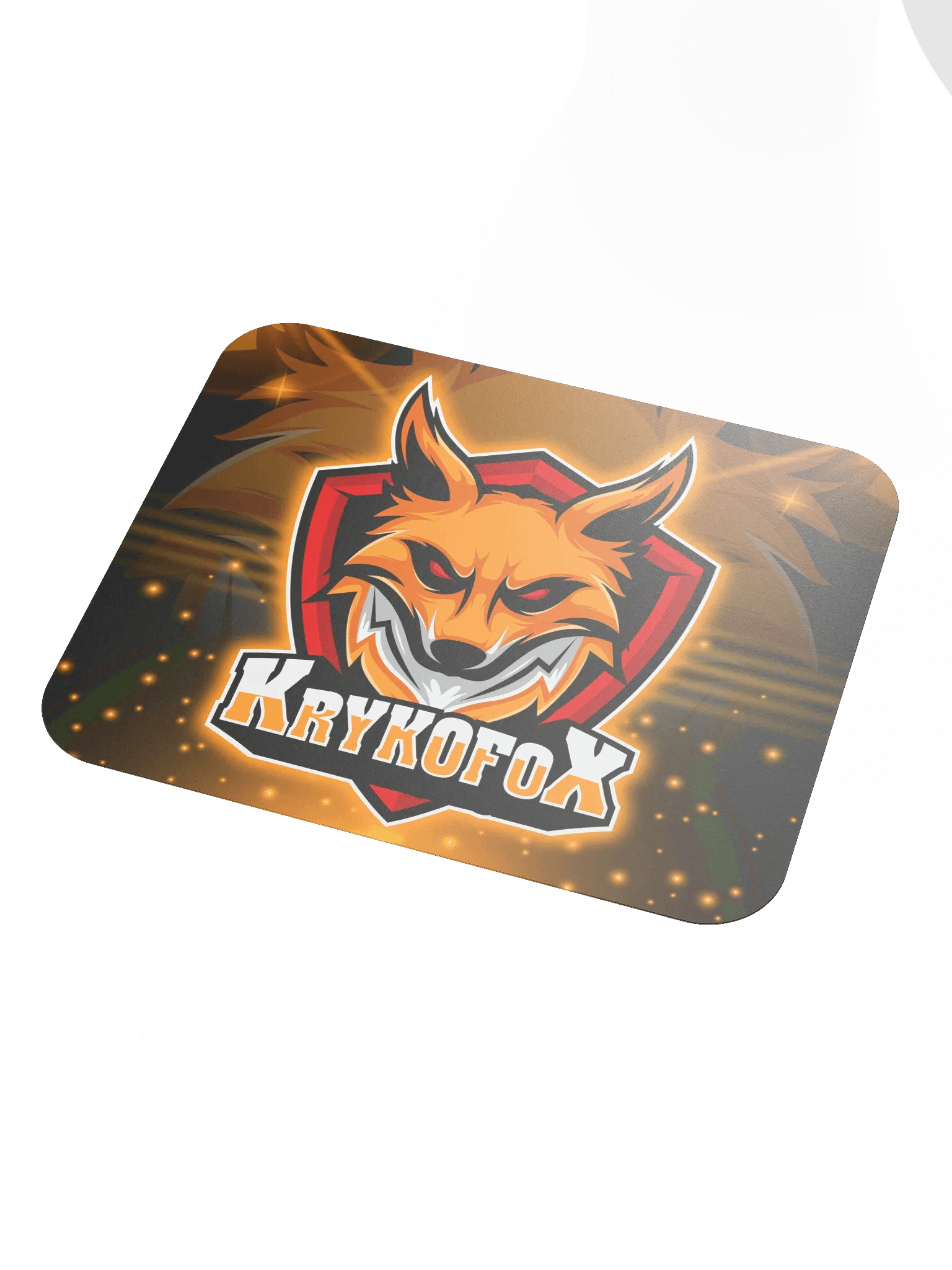 Intense Fox Shield Mouse Pad product image (3)