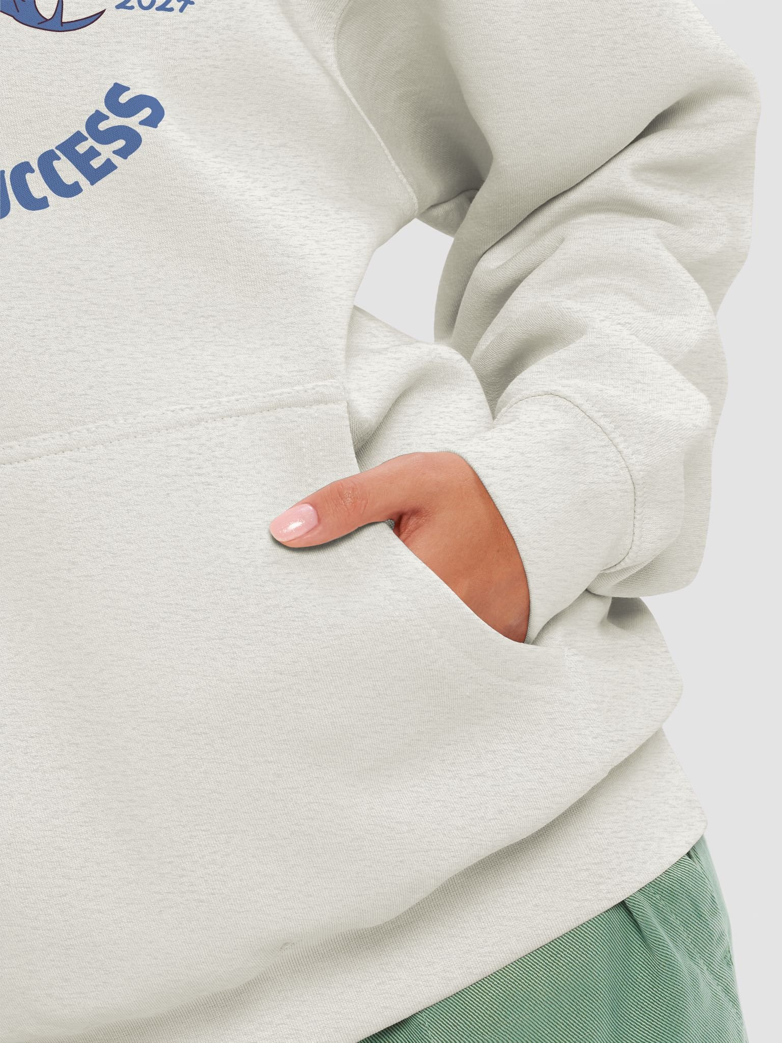 Blue Moose Skull - Make Your Own Success - Sweatshirt product image (16)