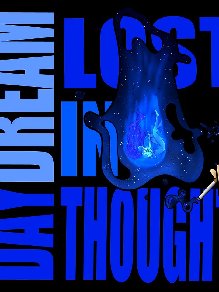 lost in thought wallpaper product image (2)