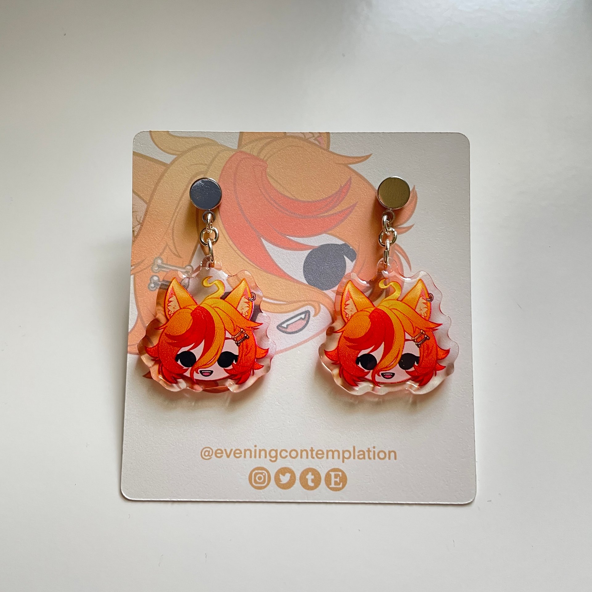 Buff Pup - Acrylic Earrings product image (2)