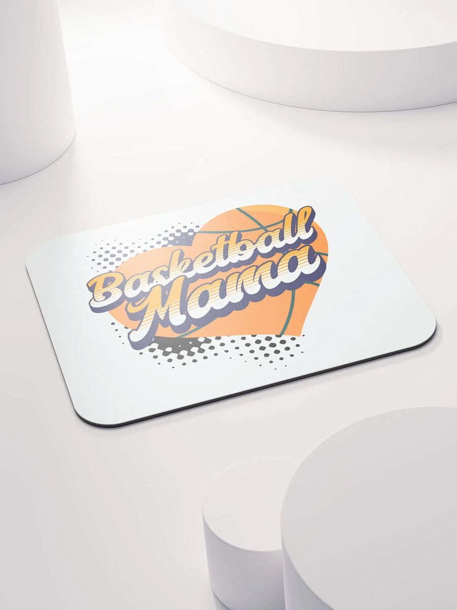 Mama Heart Basketball Classic Mouse Pad product image (4)