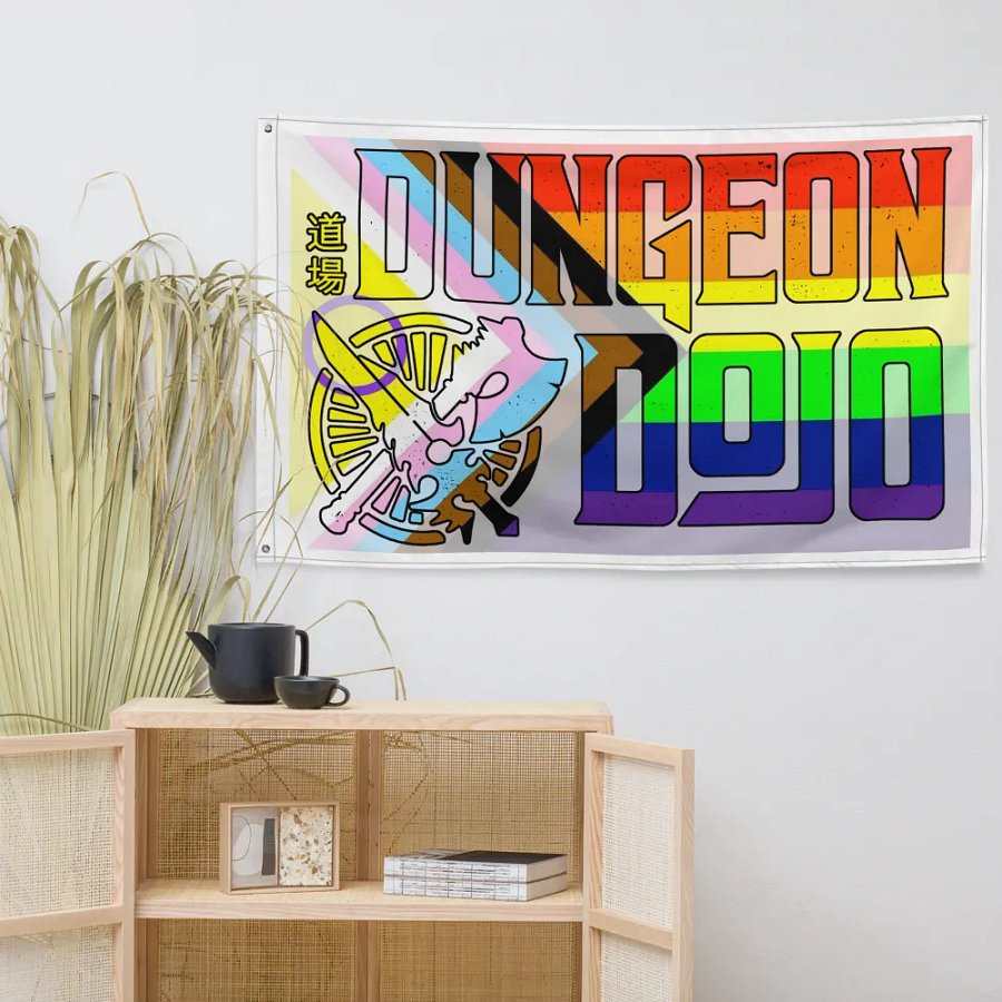 Official Pride Flag of the Dungeon Dojo Community product image (7)