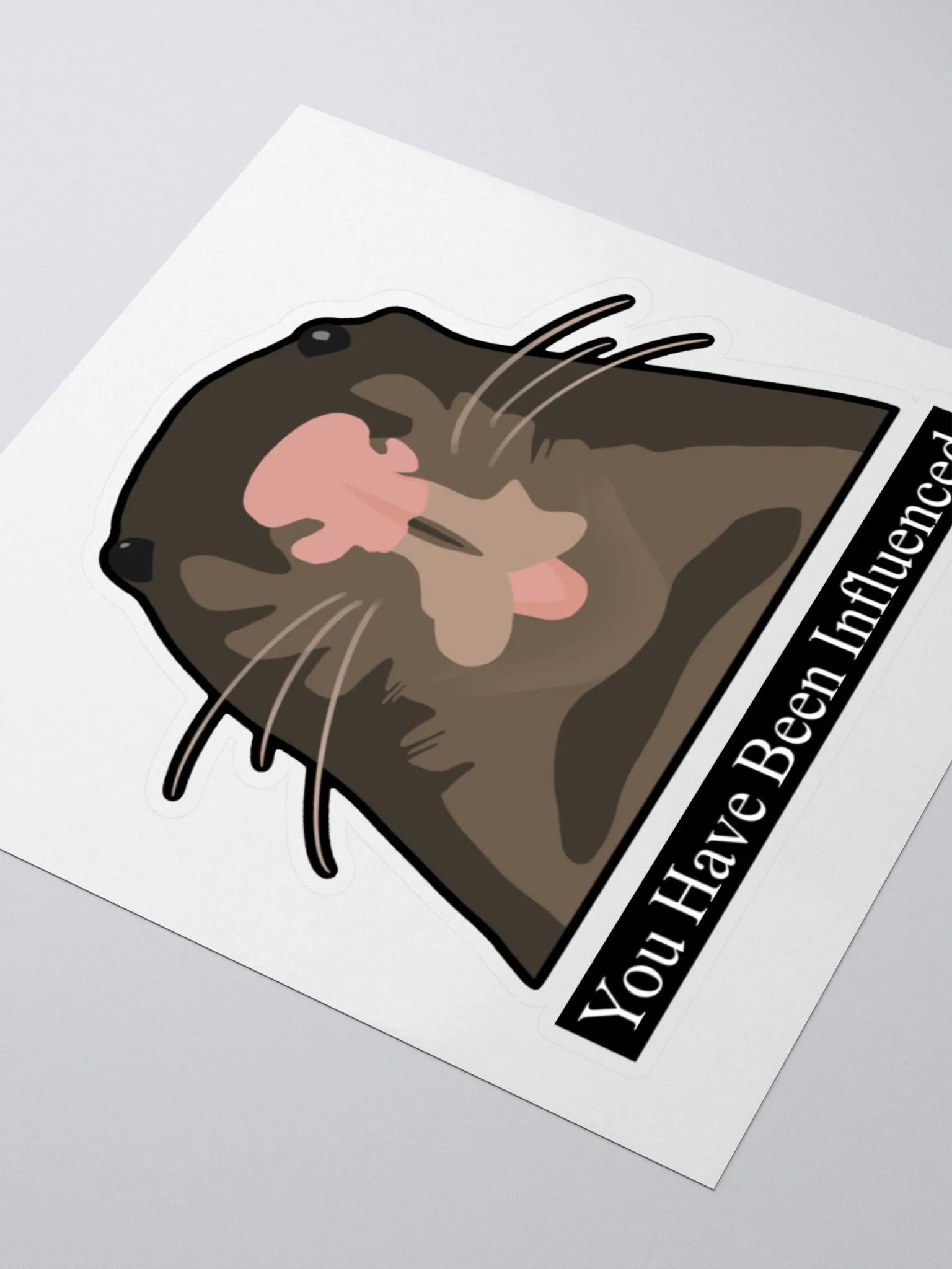 You Have Been Influenced Sticker product image (7)