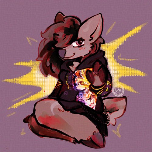 emo deer girl 🖤
sketch for SoulSilver (featuring one of my merch designs!)