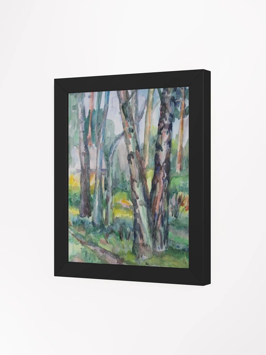Enchanted Woods Matte Poster - Birch Forest product image (7)