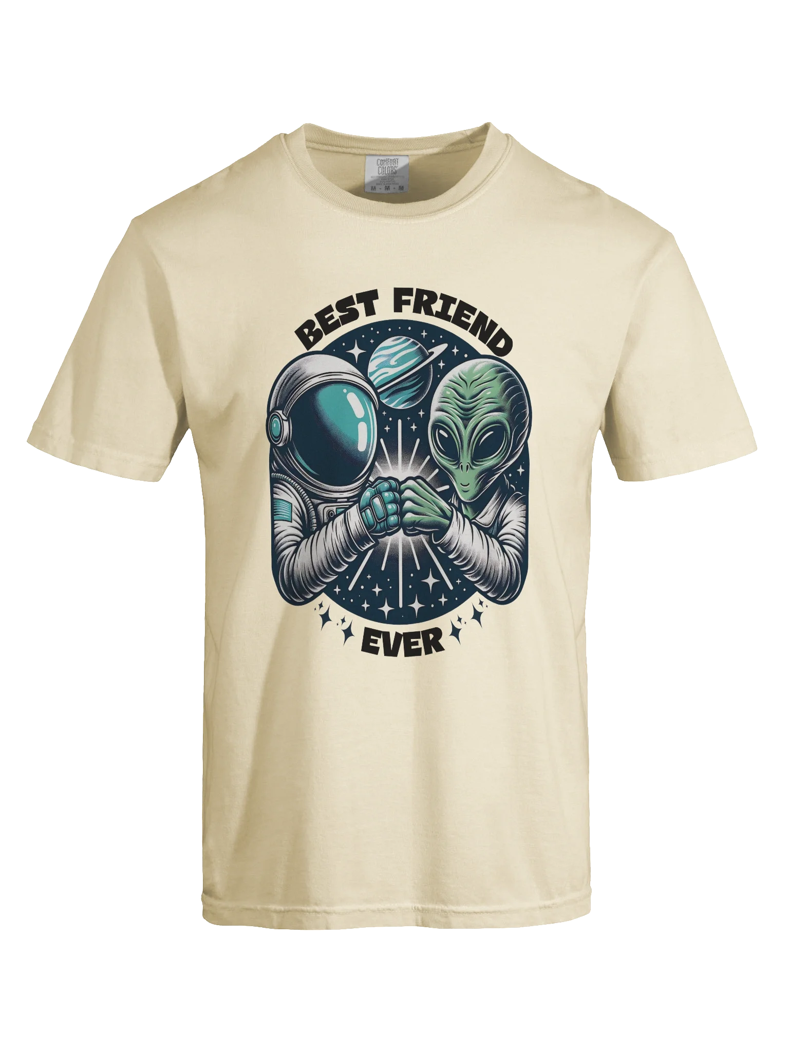 Vintage Best Friend Ever Relaxed Fit Unisex T-Shirt product image (3)