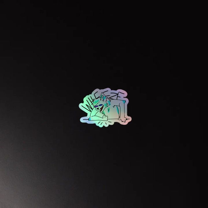Fisk Wheeze Holographic Sticker product image (4)