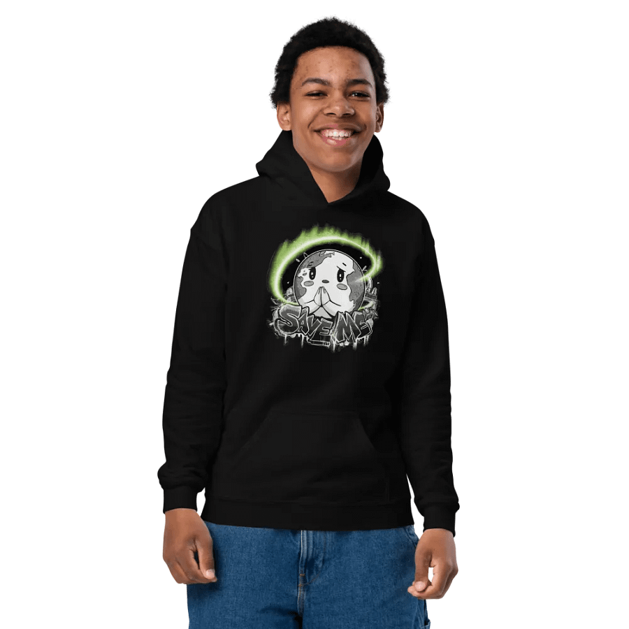 Save Me Kids Hoodie | Eco-Friendly Style for Young Activists product image (9)