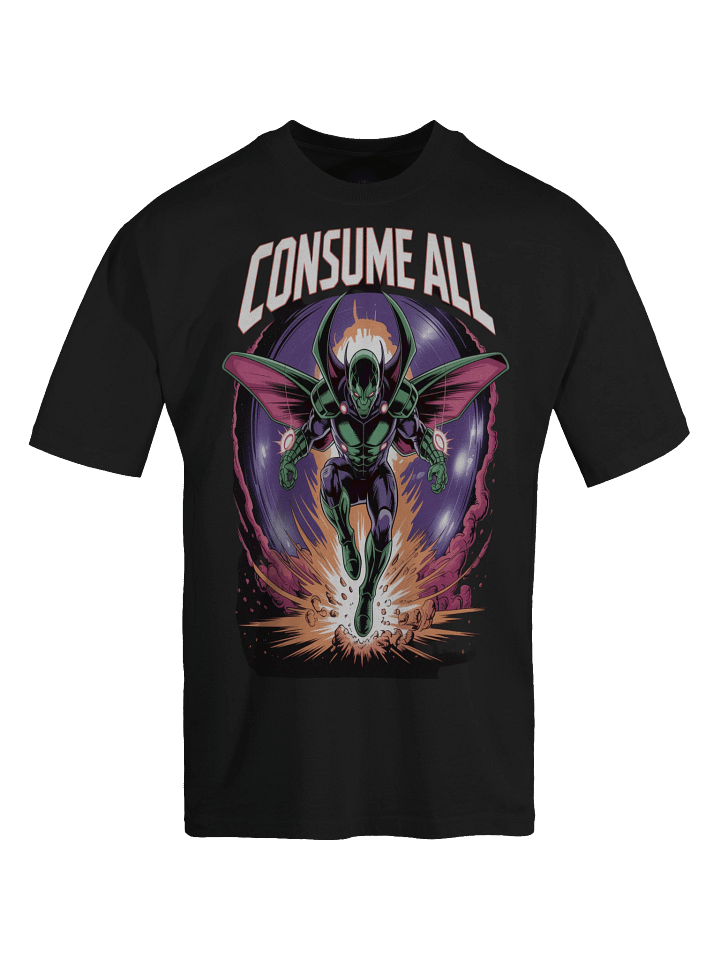 Consume All: Annihilus Inspired Oversized Faded T-Shirt product image (1)