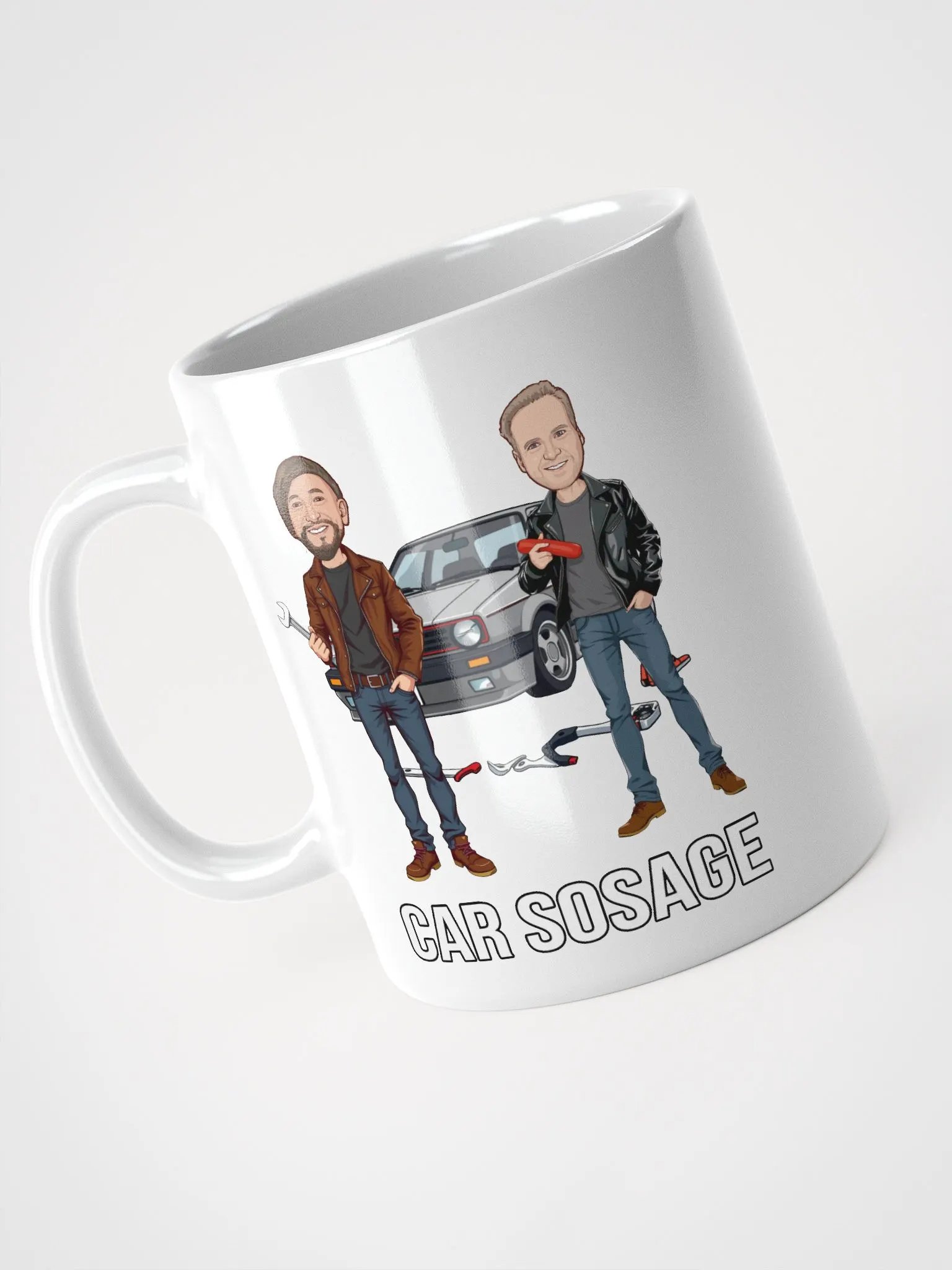Car Sos Mug GTI Mk2 Car Sosage Mug product image (3)