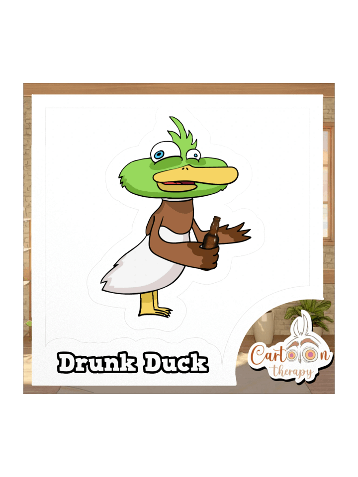 Drunk Duck (Sticker Club) product image (1)