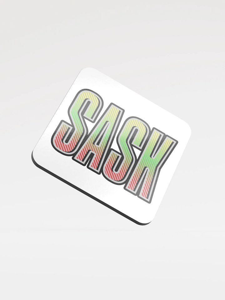 Sask Saskatoon Saskatchewan Striped Gradient Coaster Set product image (1)