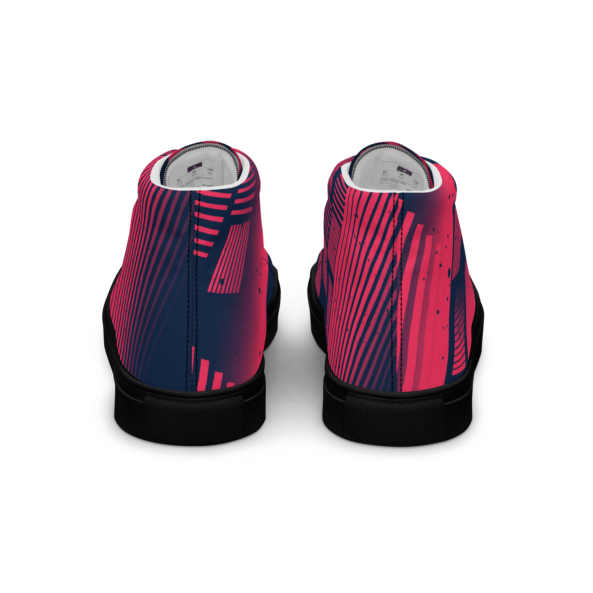 Red Stripes | Men's High Top Sneaker product image (6)
