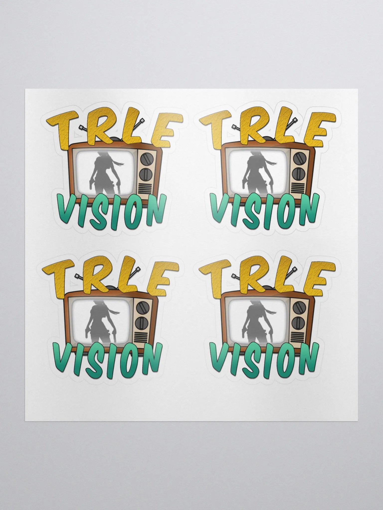 TRLEvision Logo Stickers product image (1)