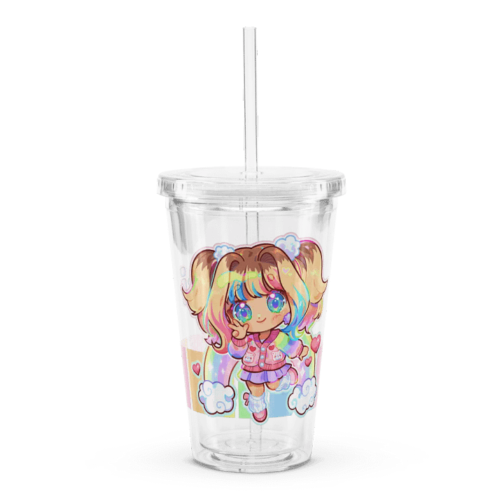 Cutesi Rainbow Clear Tumbler product image (1)