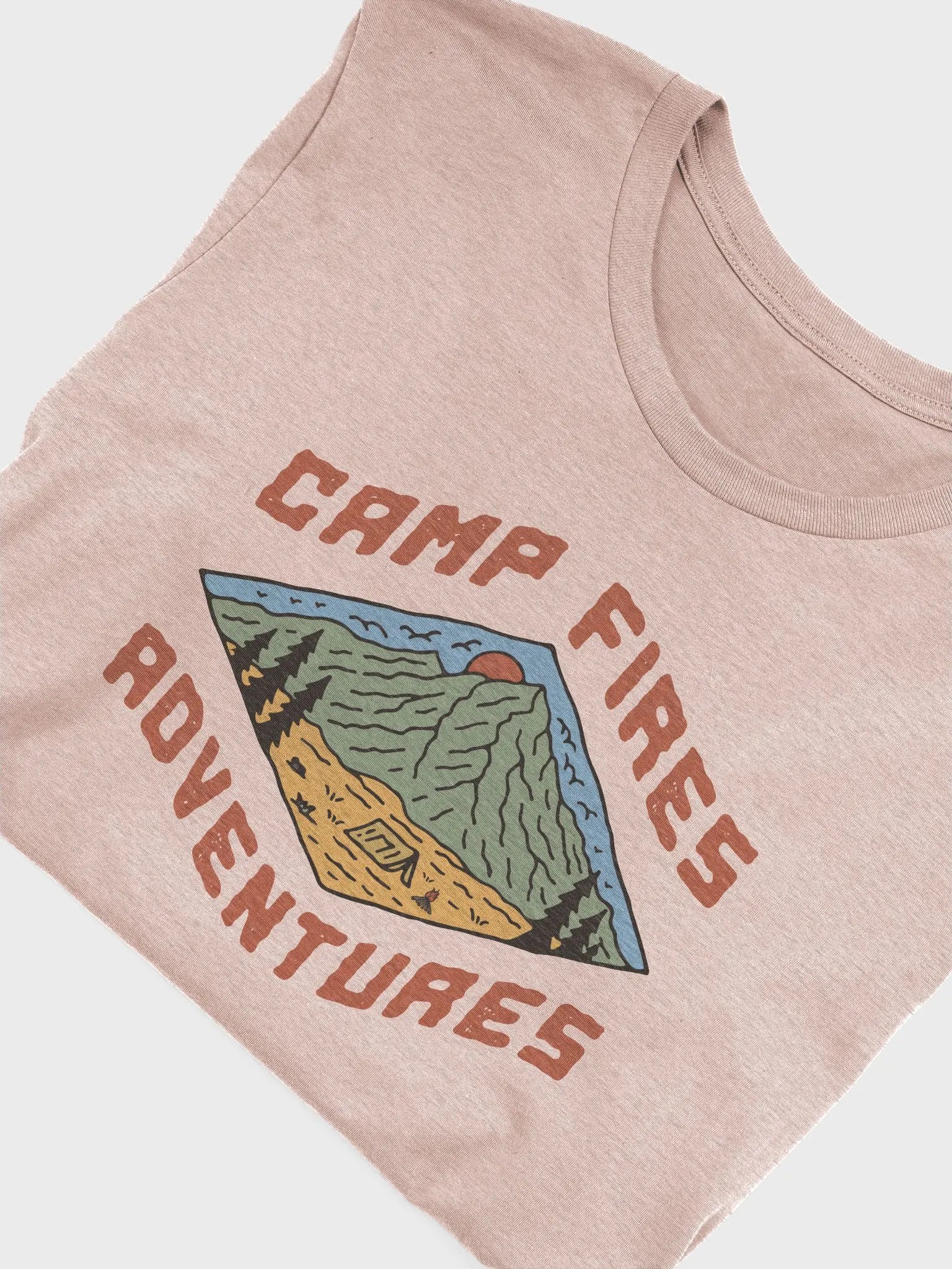 Camp Fires Adventures Unisex Tee product image (15)