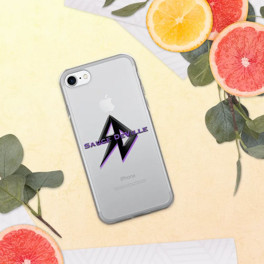 SauceDeVille Sleek & Modern iPhone® Clear Case product image (337)