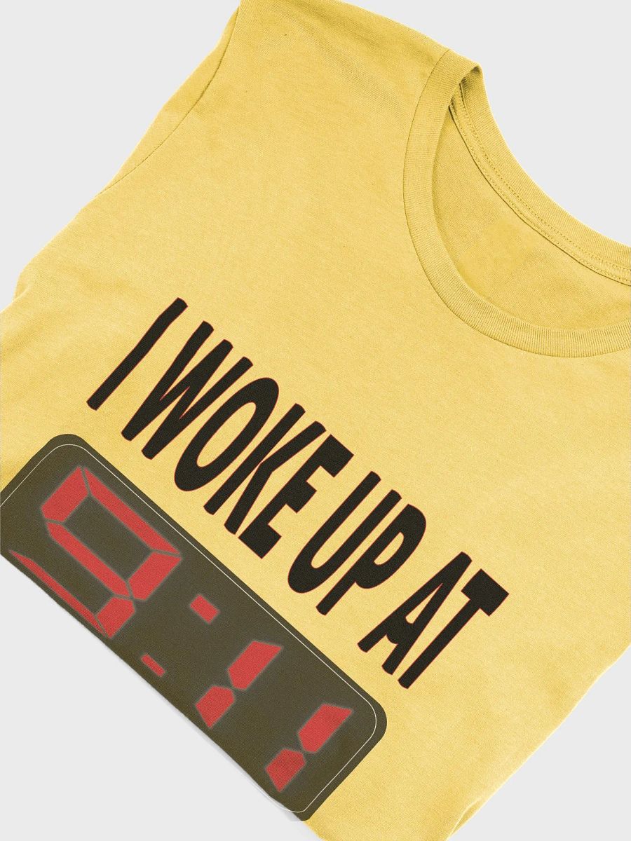 I Woke Up At 9:11 - Bella+Canvas Supersoft T-Shirt product image (1)