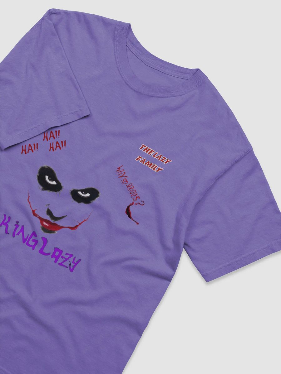 KingLazy purple t-shirt product image (3)