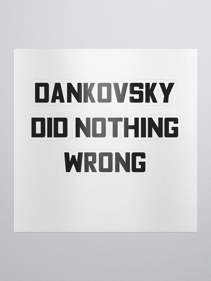 Dankovsky Defence Sticker product image (1)