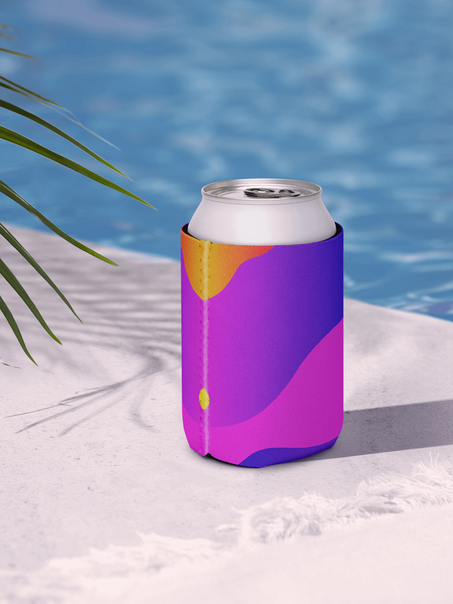 Vibrant Lava Lamp Can Coozie product image (6)