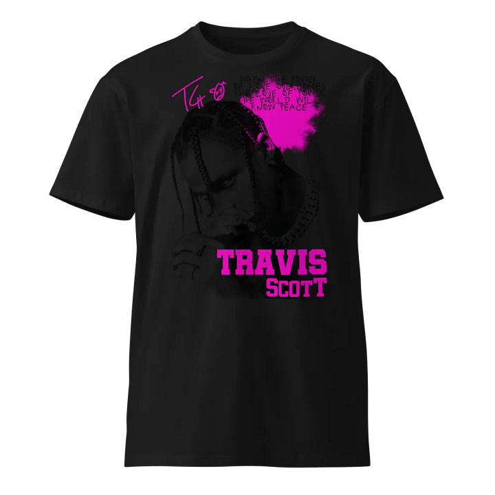 Travis Scott Peace Quote Unisex Tee product image (1)