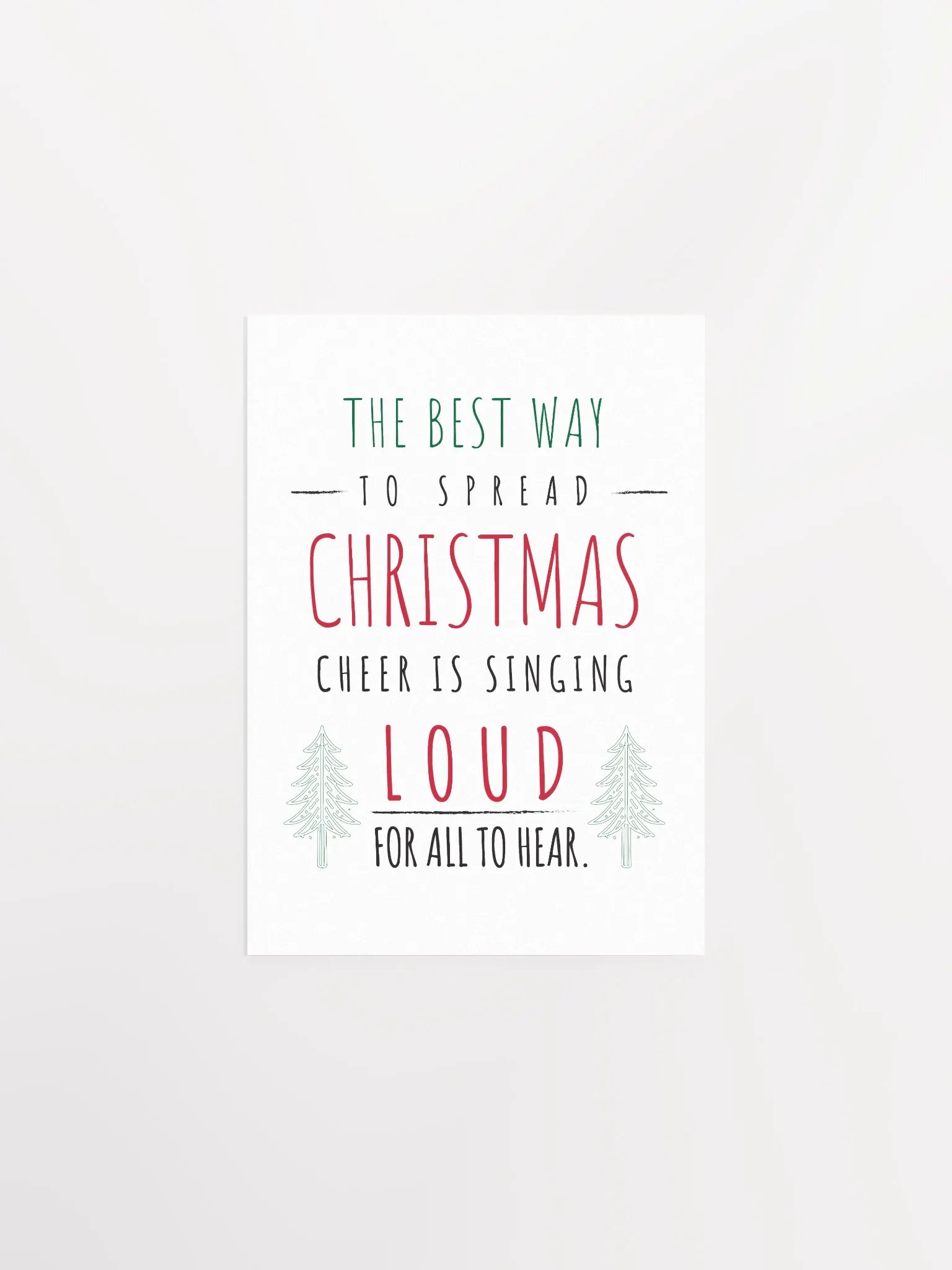 Christmas Cheer Poster product image (1)