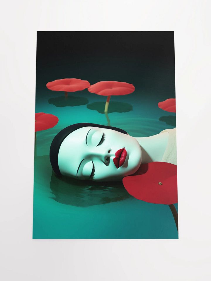 Submerged Beauty Matte Poster product image (1)