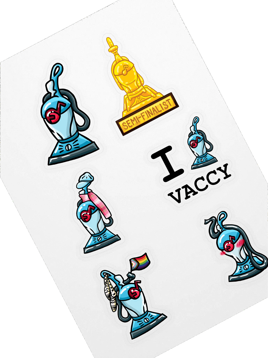 Vaccy Sticker Sheet product image (1)