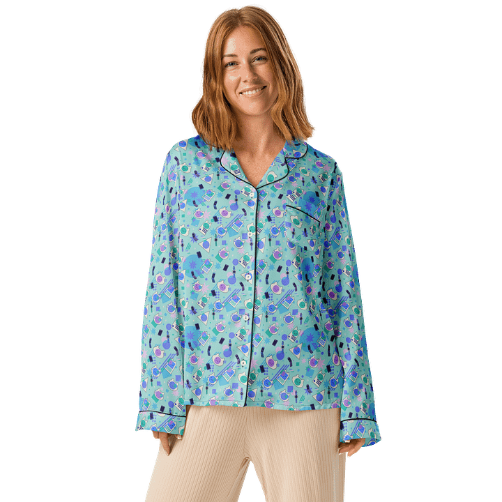 MLA Blue Variant Pajama Top product image (1)
