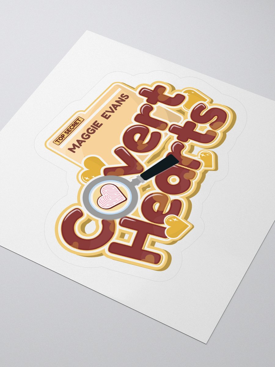 Covert Hearts Logo Sticker product image (6)