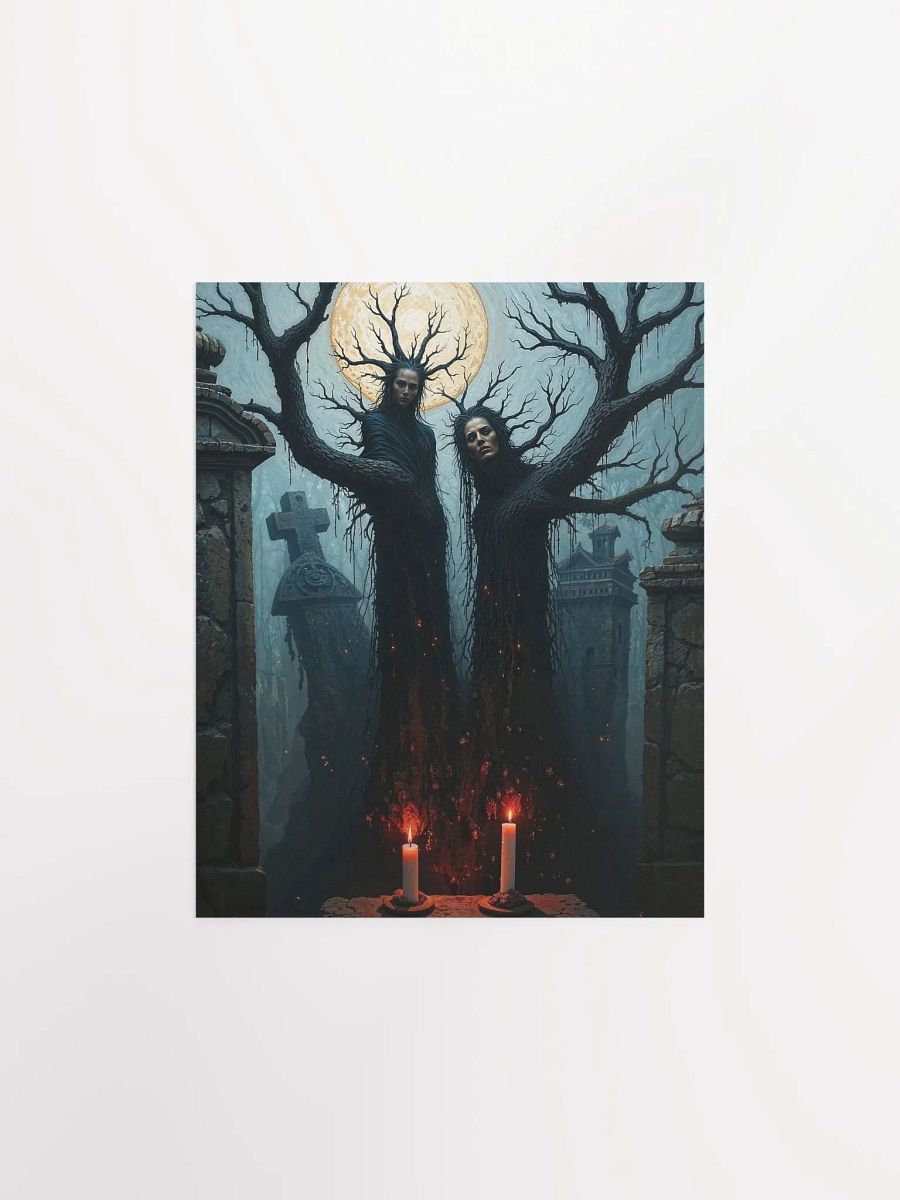 Moonlit Forest Spirits Poster product image (12)