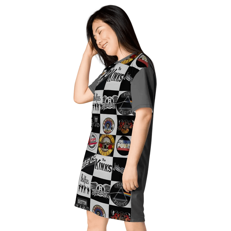 Music Lovers Collection : Rebel Rocker T-Shirt Dress product image (4)